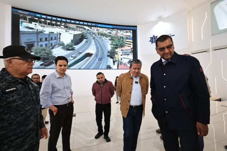 Supervisan avances del C5i Zacatecas