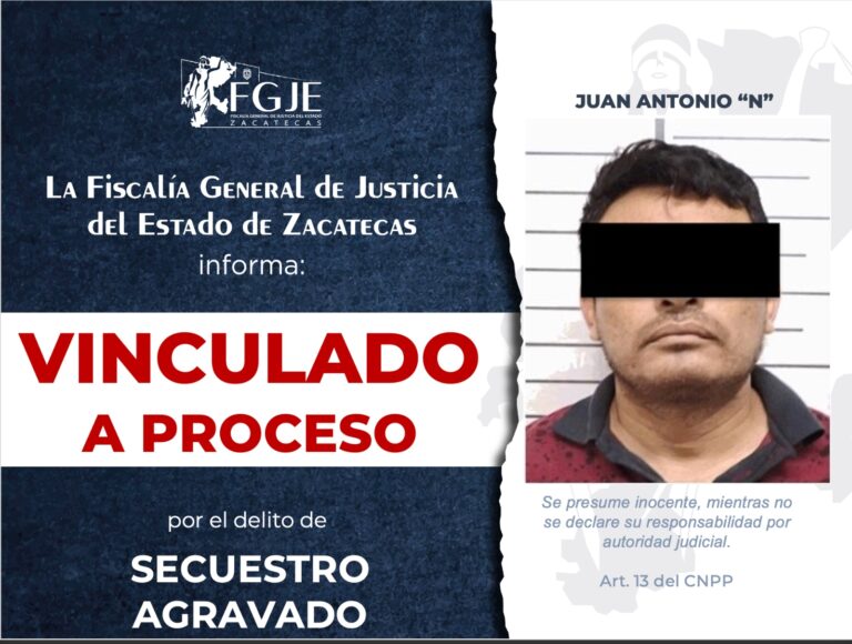 Lo vinculan a proceso por secuestro en Loreto