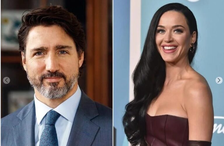 Captan a Justin Trudeau gozando de show de Katy Perry