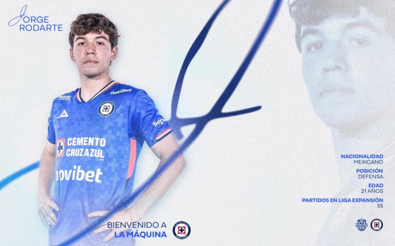 Cruz Azul hace oficial la llegada de Rodarte