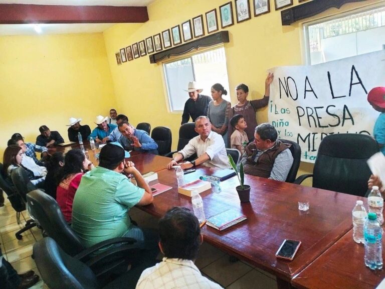 Denuncian reuniones para imposición de presa Milpillas