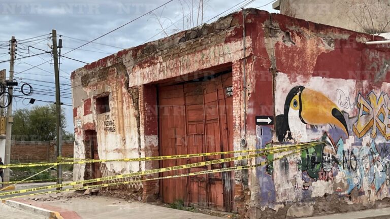 Colapso de una finca enciende las alarmas