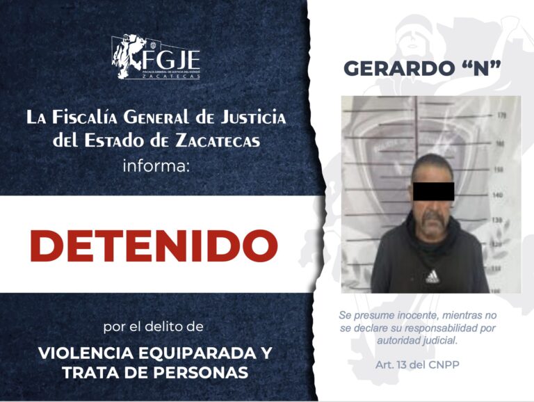 FGJE cumplimenta órdenes de aprehensión