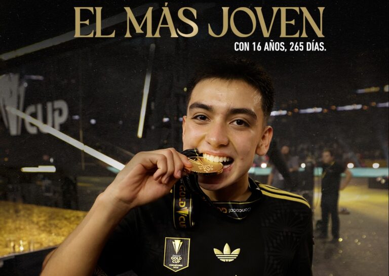 Gilberto Mora, jugador más joven en ganar una Final internacional