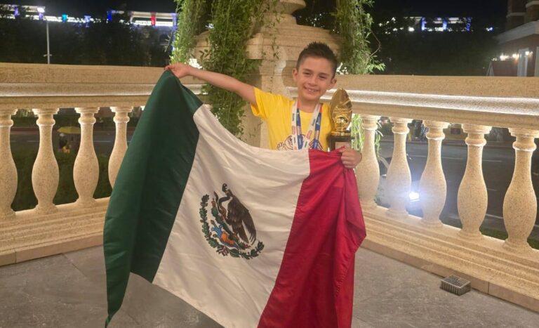 Jesús, de 9 años, campeón mundial de cáculo mental