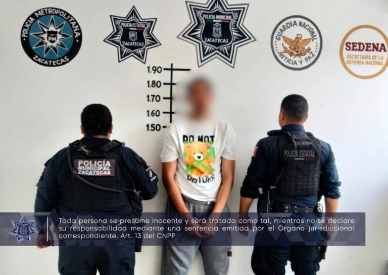 Lo detienen por robo y narcomenudeo