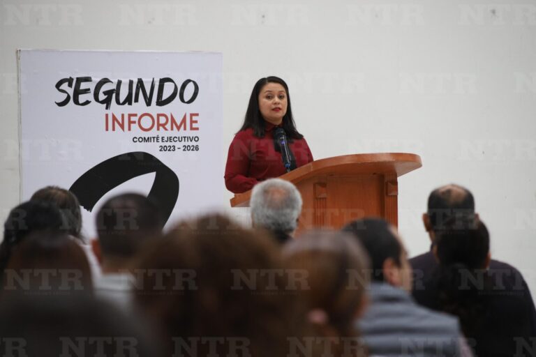 Presenta González Arenas 2º informe de actividades