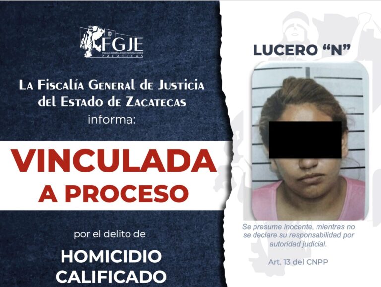 Vinculan a proceso a presunta homicida