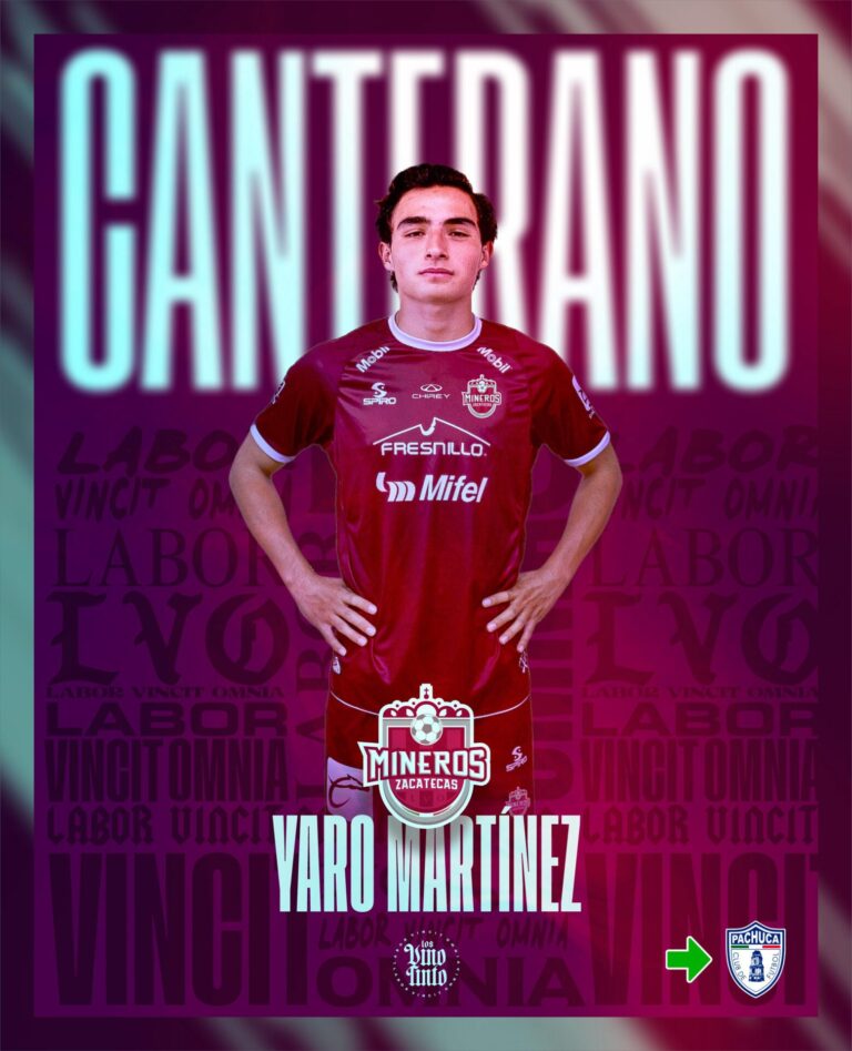 Yaro Martínez: de La Mina a Pachuca