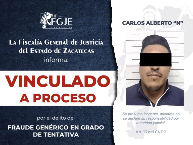 Vinculan a Carlos Alberto por fraude genérico