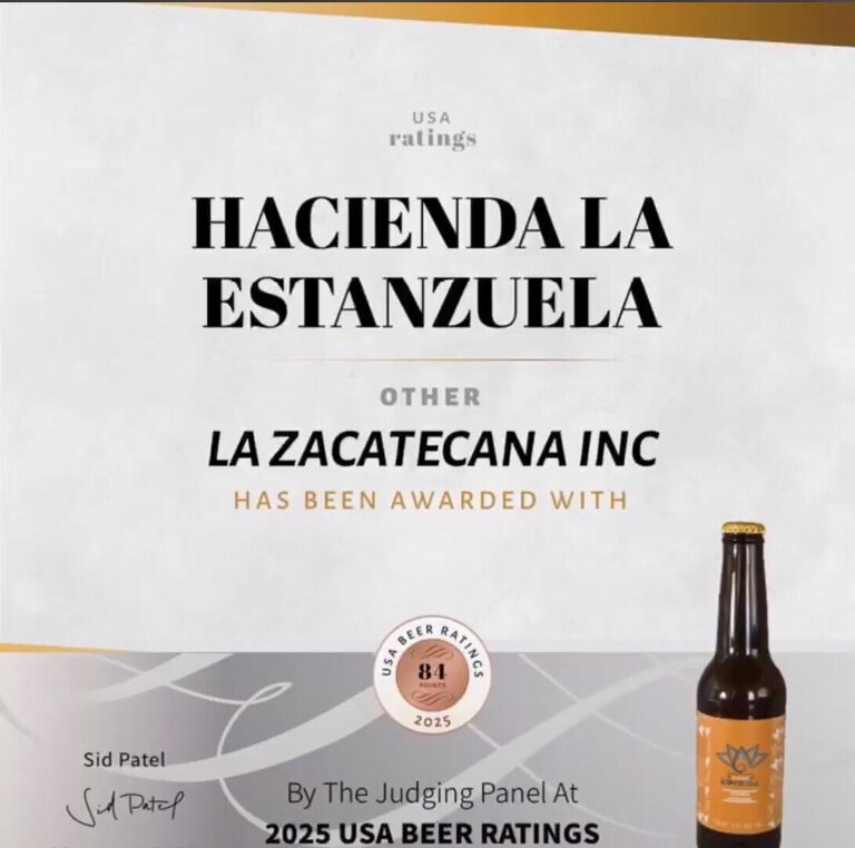 Obtiene dos bronces Mezcalera Hacienda La Estanzuela