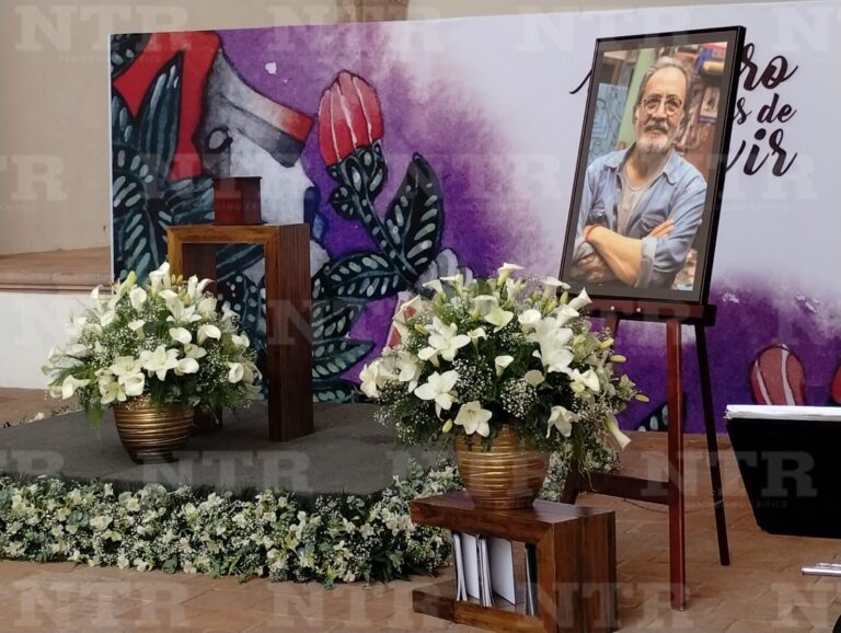 Rinden homenaje a un hombre que se entregó al arte