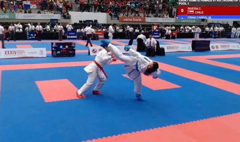 Queda fuera la karateca Melina Frías