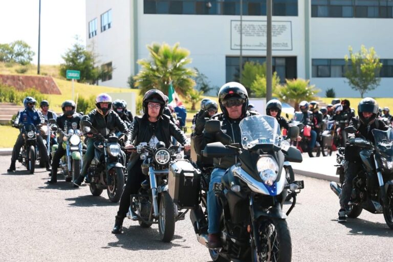 Celebran Rodada Motociclista por el Bienestar