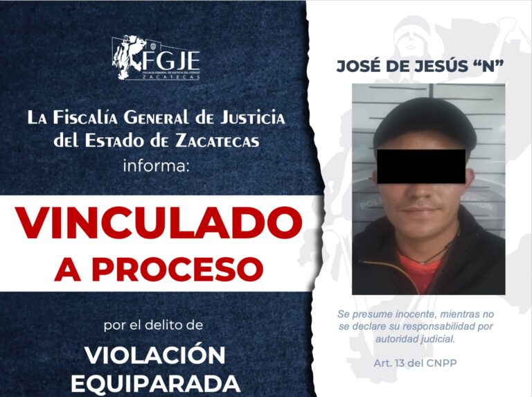 Vinculan a proceso a José «N» por violación equiparada