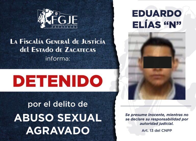 Arresta FGJE a 11 personas