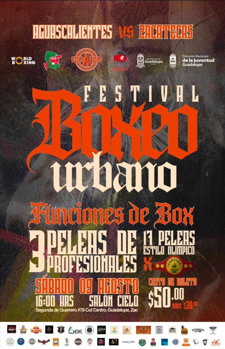 Anuncian Festival de Boxeo
