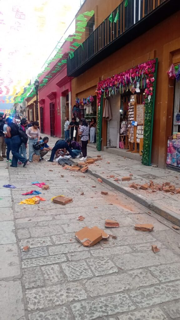 Deja sismo un herido y daños menores en Oaxaca