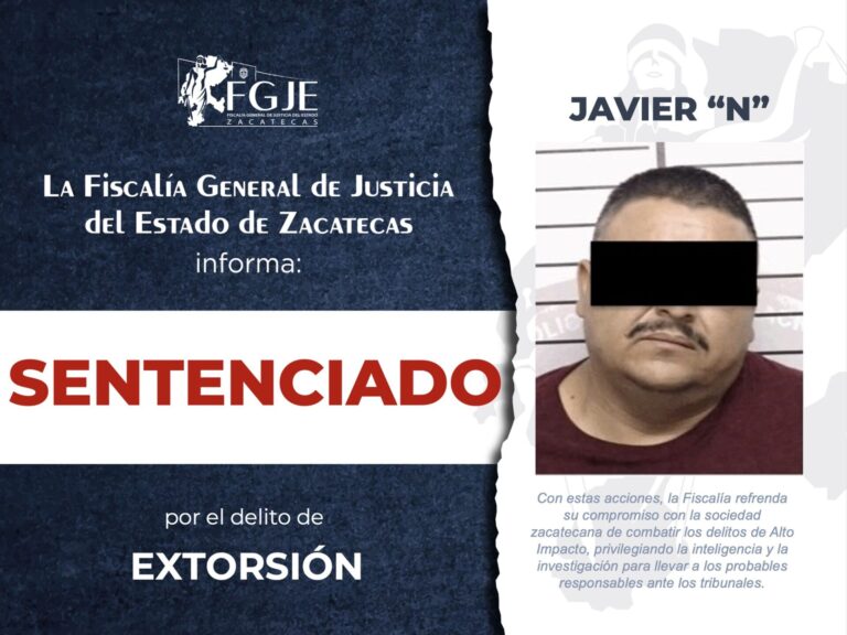Le dan 2 años de cárcel por extorsión