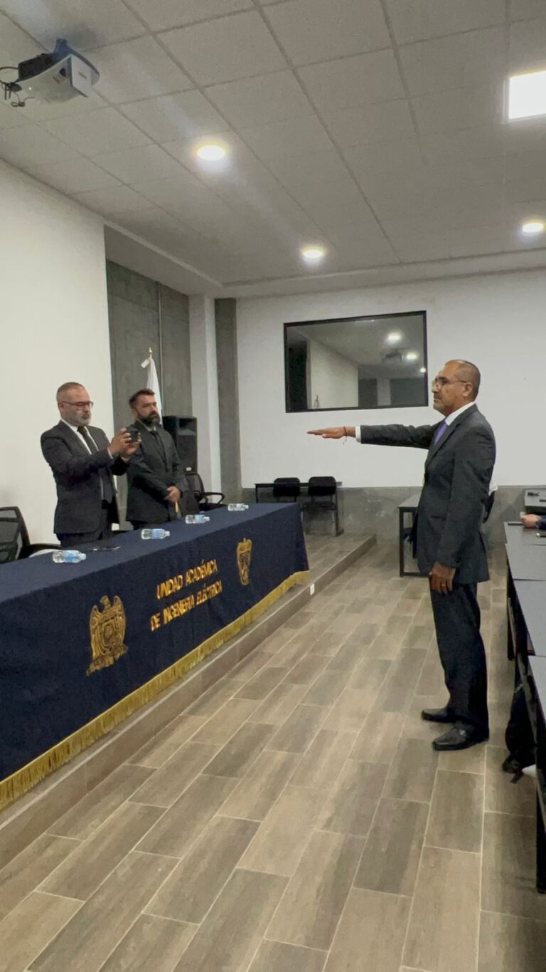 Realizan entrega-recepción en la UA de Ingeniería Eléctrica