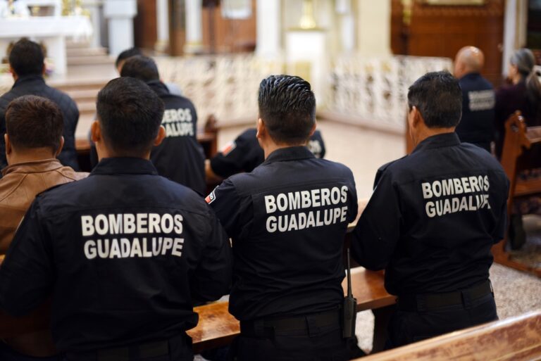 Reconocen esfuerzos de Bomberos de Guadalupe