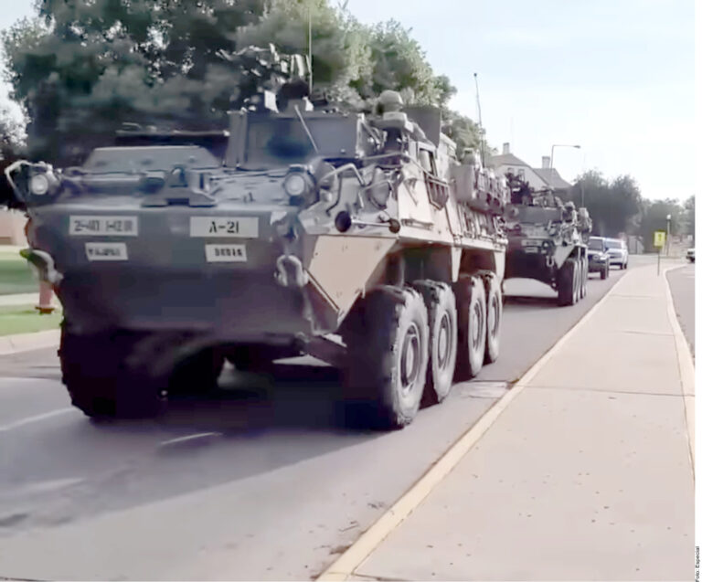Transforma a frontera Trump en zona militar