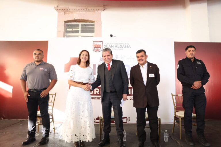 Anuncian proyectos para Juan Aldama