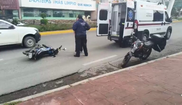 Se registran dos accidentes durante la mañana de este lunes