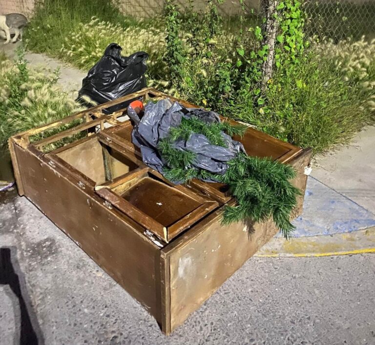 Acumulación de basura ajena aqueja a calle Deportiva