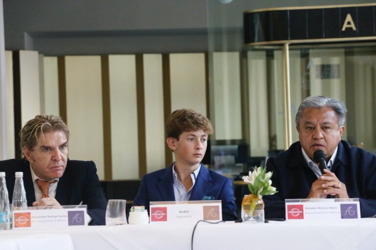 André Gonçalves, joven promesa del rejoneo, inicia campaña en México