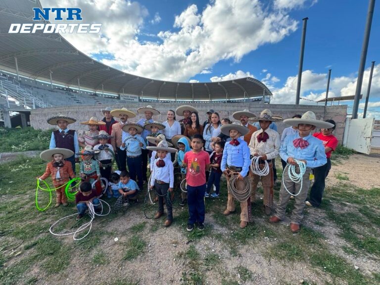 Apoyan con sogas a escuelas de charrería