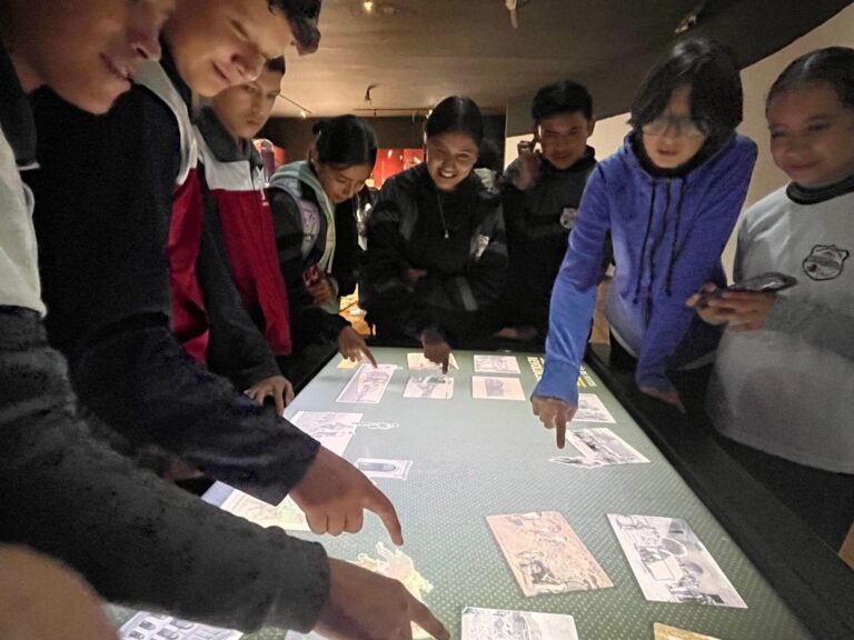 Participan en recorrido cultural estudiantes de Pánfilo Natera