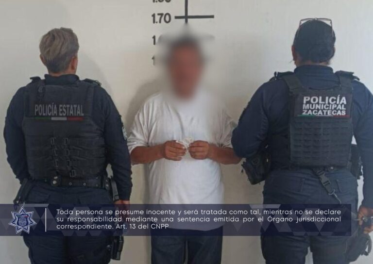 Lo detienen por presunta violencia familiar