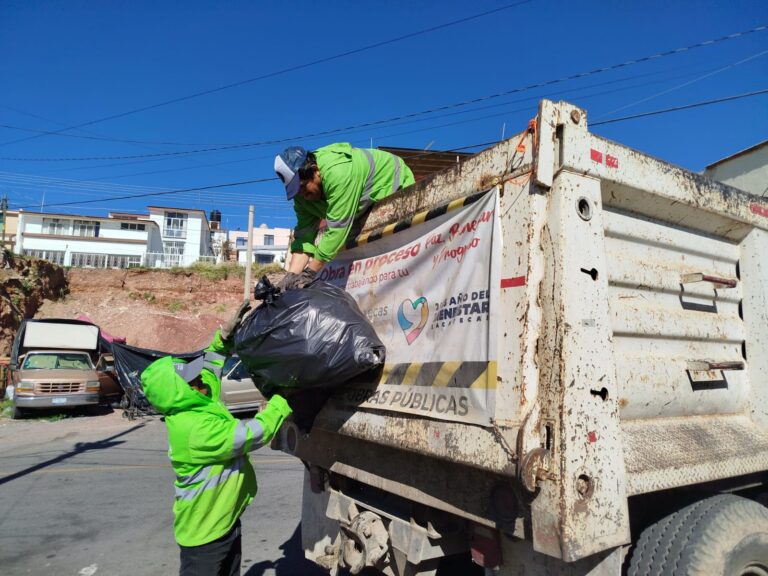 Continúa jornada de limpieza en zona conurbada