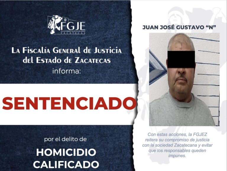 Dan 18 años de prisión por homicidio calificado