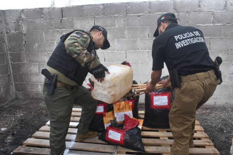 FGJEZ incinera narcóticos en Fresnillo
