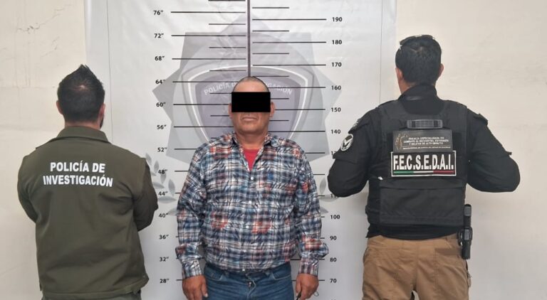 Lo detienen por el delito secuestro agravado