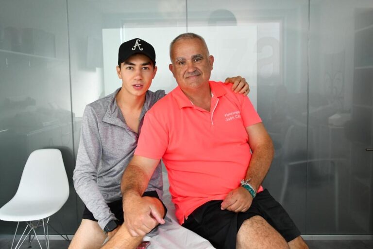 Bruno Aloi trabaja en su recuperación