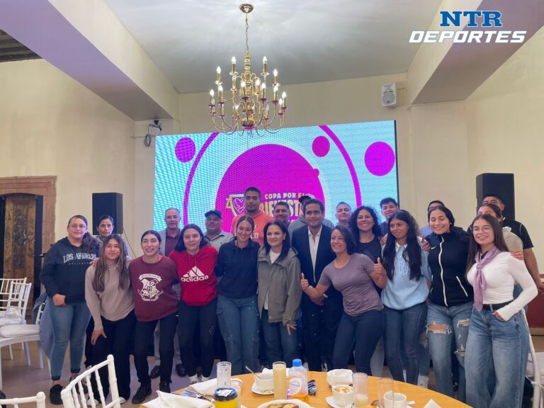 Celebran sorteo de la Copa por el Bienestar Femenil