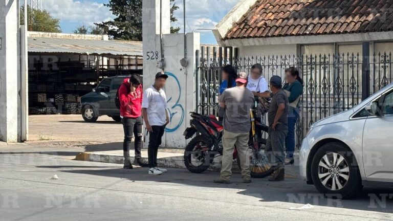Conductor ocasiona accidente en la García Salinas