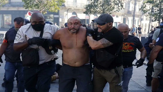 Concluyó jornada de bloqueos en Francia con 675 detenidos
