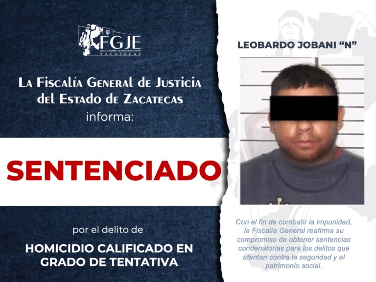 Dan 5 años de prisión a Leobardo Jobani