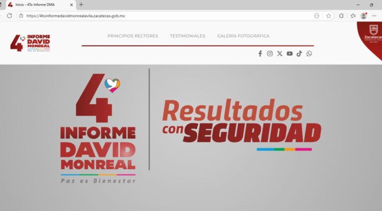 Implementan chatbot para sitio web del 4º Informe