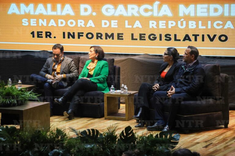 Presenta informe Amalia García