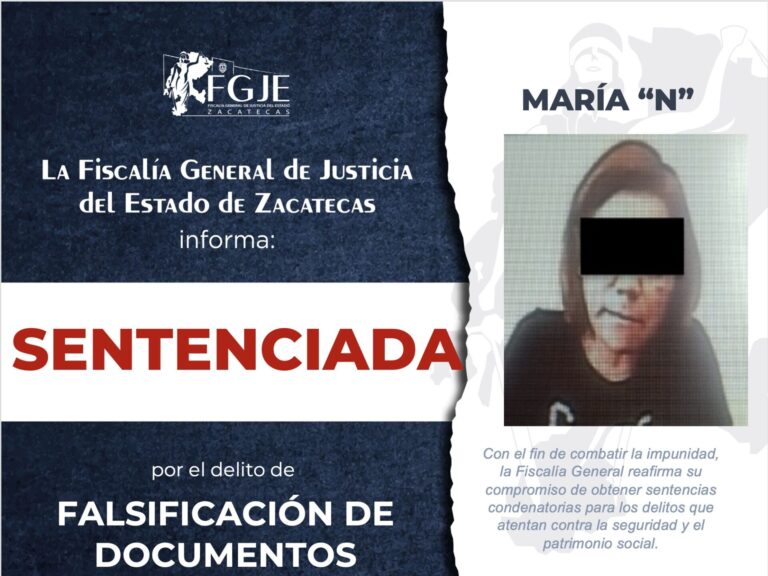 La sentencian por falsificación de documentos