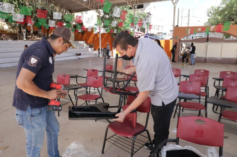 Realizan Jornadas de Dignificación de Escuelas