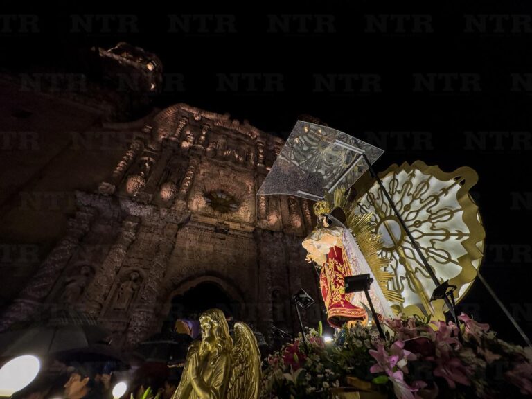 Peregrina la santa patrona por el Centro Histórico