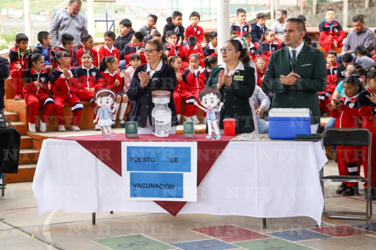 Arranca vacunación a infantes contra VPH