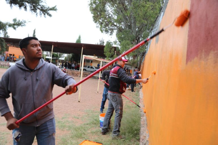 Llevan a cabo jornada de Dignificación de Escuelas