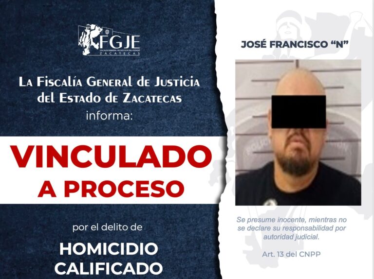 Lo vinculan a proceso por homicidio calificado